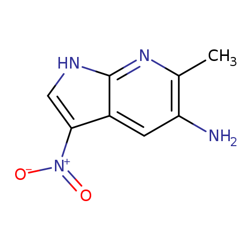 6-Methyl-3-nitro-1H-pyrrolo[2,3-b]pyridin-5-amine