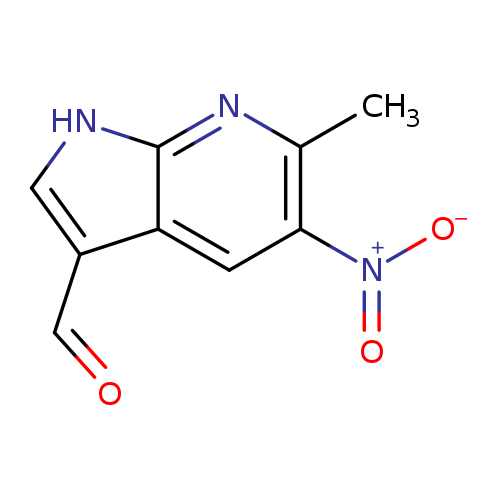 6-Methyl-5-nitro-1H-pyrrolo[2,3-b]pyridine-3-carbaldehyde