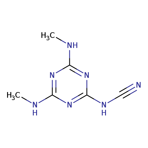 Cyanamide, [4,6-bis(methylamino)-1,3,5-triazin-2-yl]-