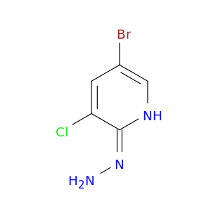 5-溴-3-氯-2-肼基吡啶