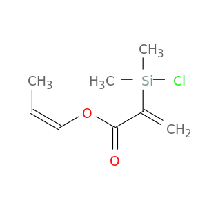 2-(氯二甲基甲硅烷基)-2-丙烯-1-基2-丙酸盐