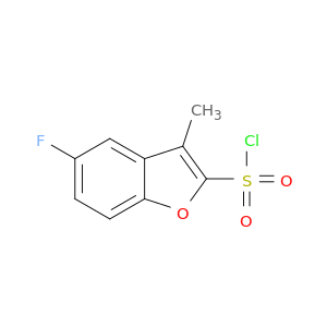 5-fluoro-3-methyl-1-benzofuran-2-sulfonyl chloride