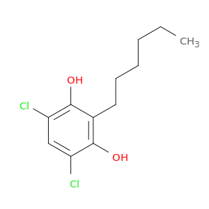 4,6-DICHLORO-2-HEXYLRESORCINOL