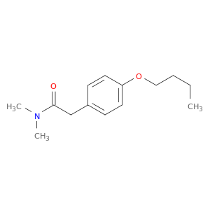 Benzeneacetamide, 4-butoxy-N,N-dimethyl-