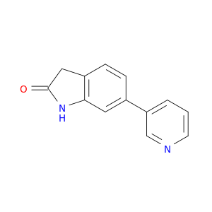 2H-Indol-2-one, 1,3-dihydro-6-(3-pyridinyl)-