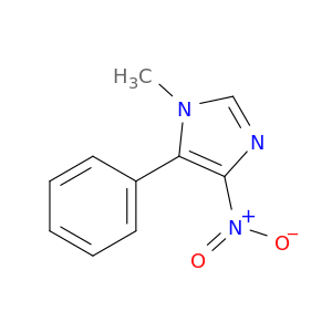 1H-Imidazole,1-methyl-4-nitro-5-phenyl-