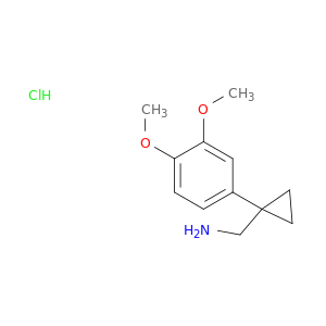 (1-(3,4-Dimethoxyphenyl)cyclopropyl)methanamine Hydrochloride