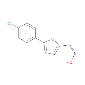 2-Furancarboxaldehyde, 5-(4-chlorophenyl)-, oxime
