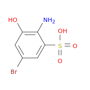 Benzenesulfonic acid, 2-amino-5-bromo-3-hydroxy-