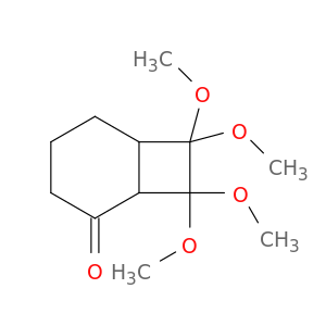 Bicyclo[4.2.0]octan-2-one, 7,7,8,8-tetramethoxy-