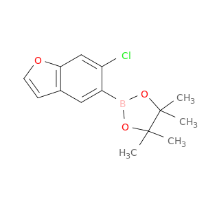 2-(6-Chlorobenzofuran-5-yl)-4,4,5,5-tetramethyl-1,3,2-dioxaborolane