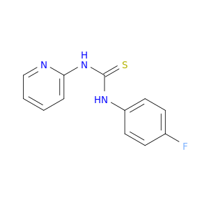 3-(4-fluorophenyl)-1-pyridin-2-yl-thiourea