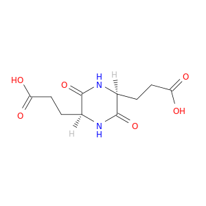 2,5-Piperazinedipropanoicacid, 3,6-dioxo-, (2S,5S)-