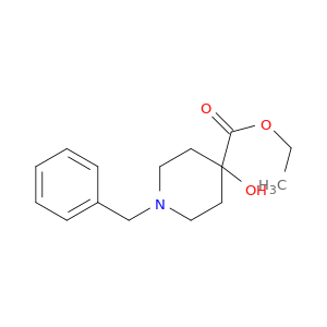 4-Piperidinecarboxylicacid, 4-hydroxy-1-(phenylmethyl)-, ethyl ester