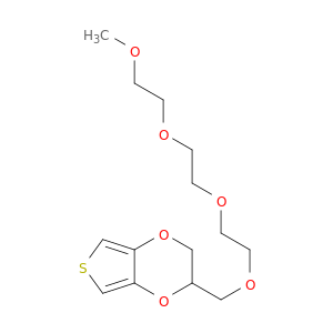 Thieno[3,4-b]-1,4-dioxin, 2,3-dihydro-2-(2,5,8,11-tetraoxadodec-1-yl)-