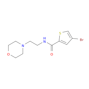 2-Thiophenecarboxamide, 4-bromo-N-[2-(4-morpholinyl)ethyl]-