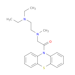 10-(N-(2-(DIETHYLAMINO)ETHYL)SARCOSYL)PHENOTHIAZINE