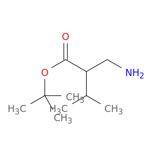 tert-Butyl 2-(aminomethyl)-3-methylbutanoate