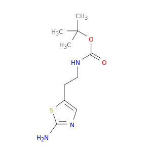 Carbamic acid, [2-(2-amino-5-thiazolyl)ethyl]-, 1,1-dimethylethyl ester