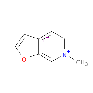 Furo[2,3-c]pyridinium, 6-methyl-, iodide