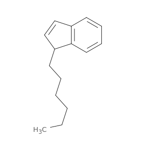1h-indene, 1-hexyl-