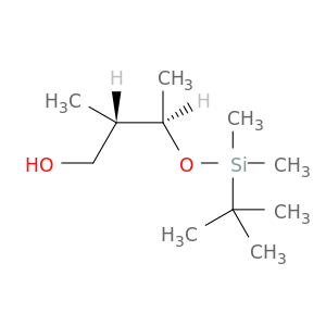1-Butanol, 3-[[(1,1-dimethylethyl)dimethylsilyl]oxy]-2-methyl-, (2S,3R)-