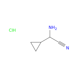 2-氨基-2-环丙基乙腈盐酸盐