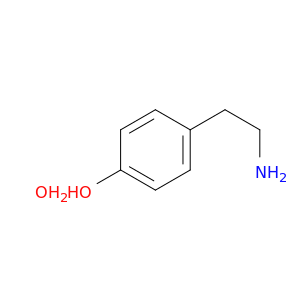 Phenol, 4-(2-aminoethyl)-, hydrate (1:1)