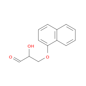 Propanal, 2-hydroxy-3-(1-naphthalenyloxy)-