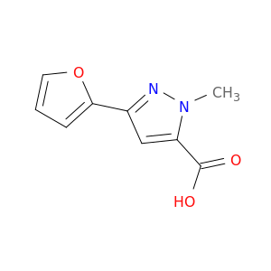 1H-Pyrazole-5-carboxylicacid, 3-(2-furanyl)-1-methyl-