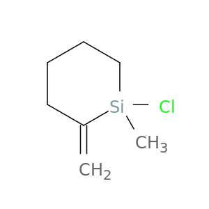 Silacyclohexane, 1-chloro-1-methyl-2-methylene-