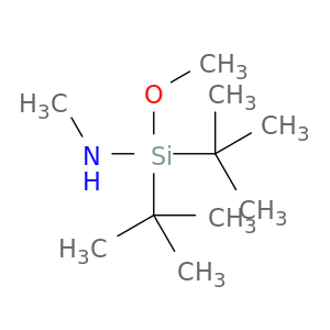 Silanamine, 1,1-bis(1,1-dimethylethyl)-1-methoxy-N-methyl-