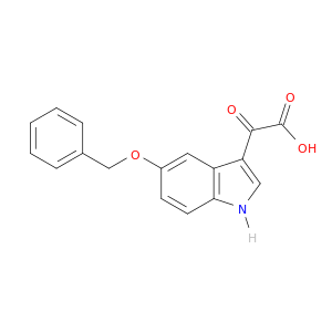 2-[5-(苄氧基)-1H-吲哚-3-基]-2-氧代乙酸