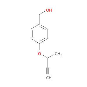 [4-(but-3-yn-2-yloxy)phenyl]methanol