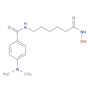 Benzamide, 4-(dimethylamino)-N-[6-(hydroxyamino)-6-oxohexyl]-