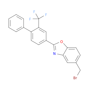Benzoxazole, 5-(bromomethyl)-2-[2-(trifluoromethyl)[1,1'-biphenyl]-4-yl]-