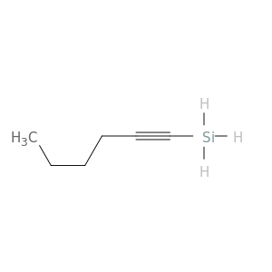 Silane, 1-hexynyl-