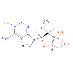 (2R,3R,4R,5R)-5-(6-AMINO-1-METHYL-2H-PURIN-9-YL)-2-(HYDROXYMETHYL)-4-M ETHOXY-OXOLAN-3-OL