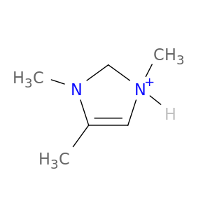 1H-Imidazolium, 1,3,4-trimethyl-