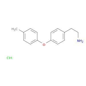2-[4-(4-methylphenoxy)phenyl]ethan-1-amine hydrochloride
