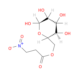[(2R,3R,4S,5R,6R)-3,4,5,6-tetrahydroxyoxan-2-yl]methyl 3-nitropropanoate