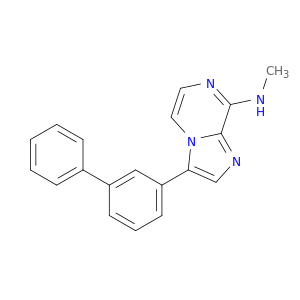 Imidazo[1,2-a]pyrazin-8-amine, 3-[1,1'-biphenyl]-3-yl-N-methyl-
