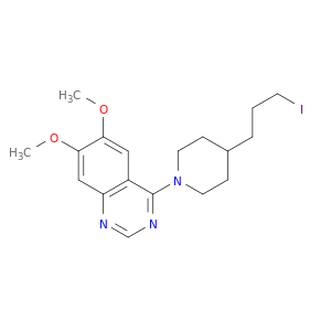 Quinazoline, 4-[4-(3-iodopropyl)-1-piperidinyl]-6,7-dimethoxy-