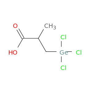 Propanoic acid, 2-methyl-3-(trichlorogermyl)-