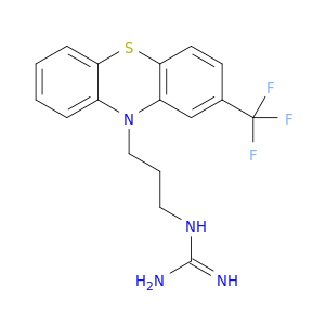 (3-(2-TRIFLUOROMETHYL-10-PHENOTHIAZINYL)PROPYL)GUANIDINE