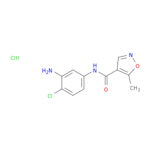 N-(3-Amino-4-chlorophenyl)-5-methyl-1,2-oxazole-4-carboxamide Hydrochloride