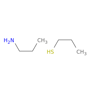 1-Propanethiol, compd. with 1-propanamine (1:1)