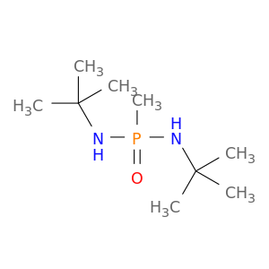 Phosphonic diamide, N,N'-bis(1,1-dimethylethyl)-P-methyl-