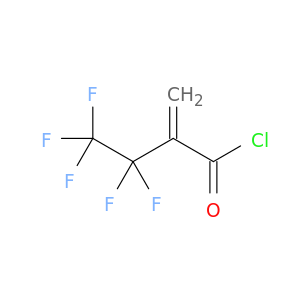 Butanoyl chloride, 3,3,4,4,4-pentafluoro-2-methylene-