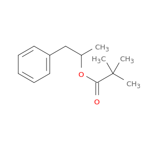 Propanoic acid, 2,2-dimethyl-, 1-methyl-2-phenylethyl ester